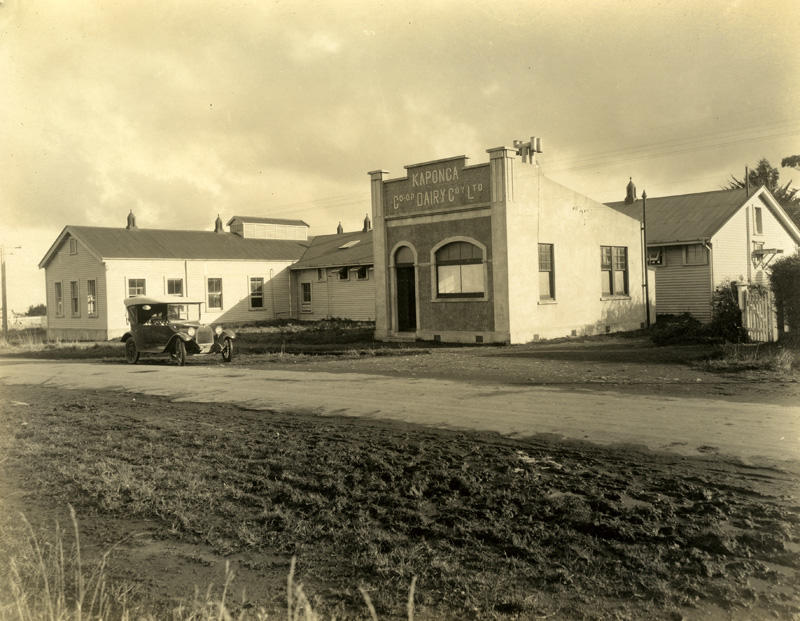 Kaponga Cooperative Dairy Company Ltd building Puke Ariki