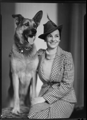 Susan Harris, Woman and Dog