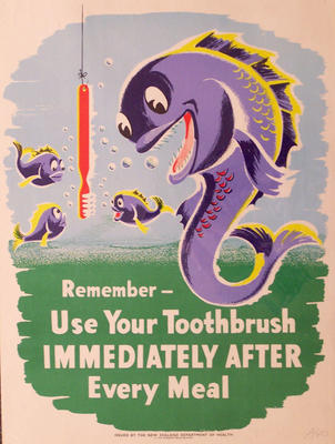 Use Your Toothbrush Immediately After Every Meal [poster]