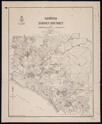 Hawera Survey District [map] 1916