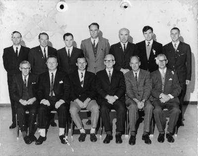 New Plymouth YMCA Board of Directors; Circa 1966; PHO2009-324