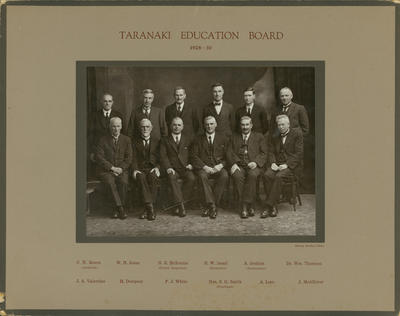 "Taranaki Education Board 1928-30"