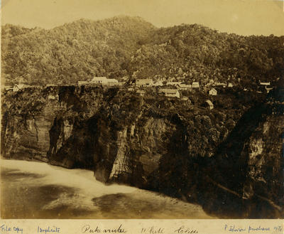 Pukearuhe Armed Constabulary Redoubt and Settlement.; 1873-1874; PHO2002-448