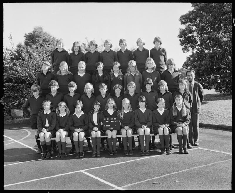 Highlands Intermediate School Class Group Puke Ariki