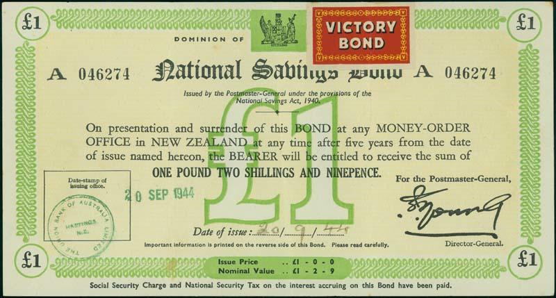 National Savings Bond - Puke Ariki