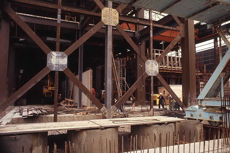 New Plymouth Power Station construction Puke Ariki