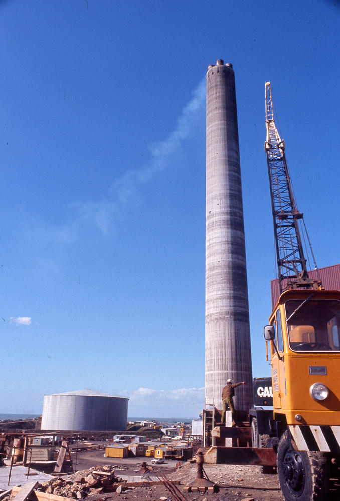 New Plymouth Power Station construction site Puke Ariki